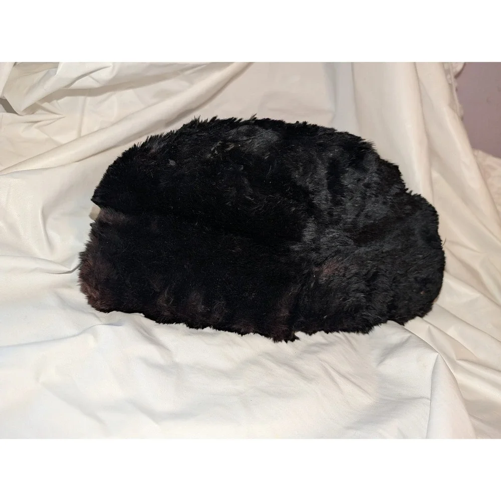 Vintage 1950's North King Dyed Mouton Lamb Fur Russian Cassack Trapper Hat